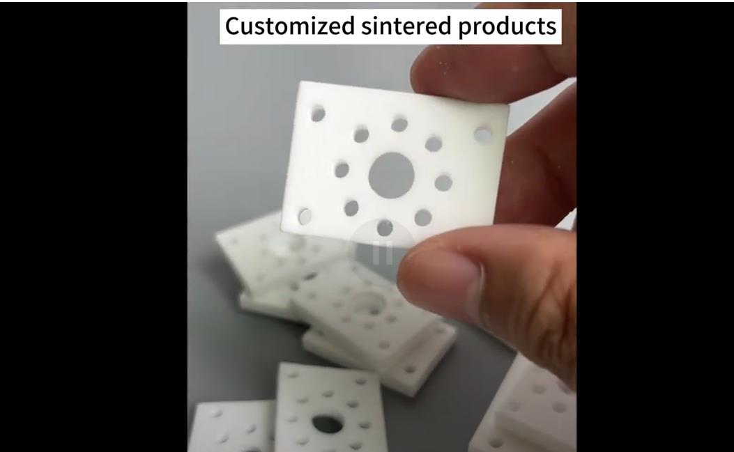 Customized sintered products